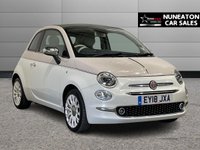 USED 2018 18 FIAT 500C 0.9 TwinAir 60th Convertible 2dr Petrol Manual Euro 6 (s/s) (85 bhp) Electronic Assisted Steering