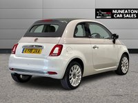 USED 2018 18 FIAT 500C 0.9 TwinAir 60th Convertible 2dr Petrol Manual Euro 6 (s/s) (85 bhp) Electronic Assisted Steering