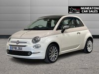 USED 2018 18 FIAT 500C 0.9 TwinAir 60th Convertible 2dr Petrol Manual Euro 6 (s/s) (85 bhp) Electronic Assisted Steering