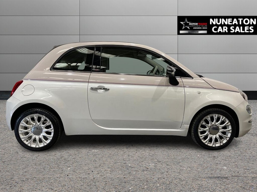 USED 2018 18 FIAT 500C 0.9 TwinAir 60th Convertible 2dr Petrol Manual Euro 6 (s/s) (85 bhp) Electronic Assisted Steering