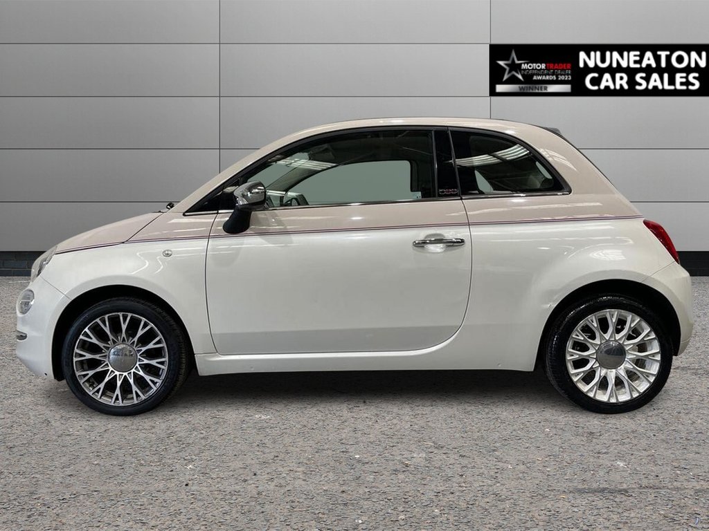 USED 2018 18 FIAT 500C 0.9 TwinAir 60th Convertible 2dr Petrol Manual Euro 6 (s/s) (85 bhp) Electronic Assisted Steering