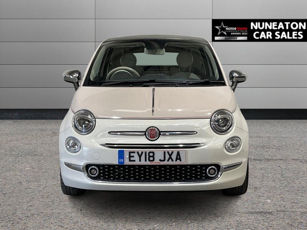 USED 2018 18 FIAT 500C 0.9 TwinAir 60th Convertible 2dr Petrol Manual Euro 6 (s/s) (85 bhp) Electronic Assisted Steering