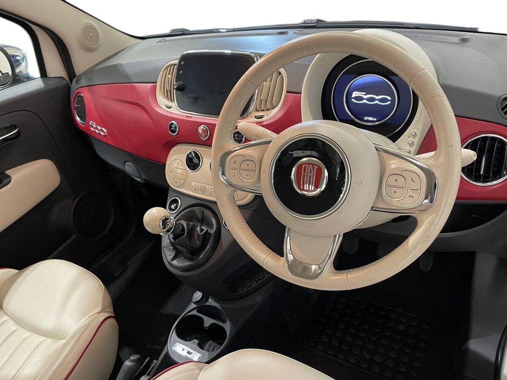 USED 2018 18 FIAT 500C 0.9 TwinAir 60th Convertible 2dr Petrol Manual Euro 6 (s/s) (85 bhp) Electronic Assisted Steering