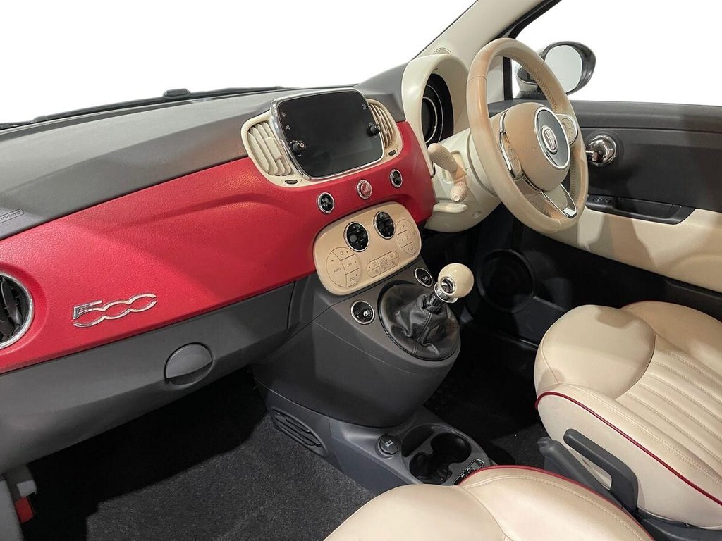 USED 2018 18 FIAT 500C 0.9 TwinAir 60th Convertible 2dr Petrol Manual Euro 6 (s/s) (85 bhp) Electronic Assisted Steering