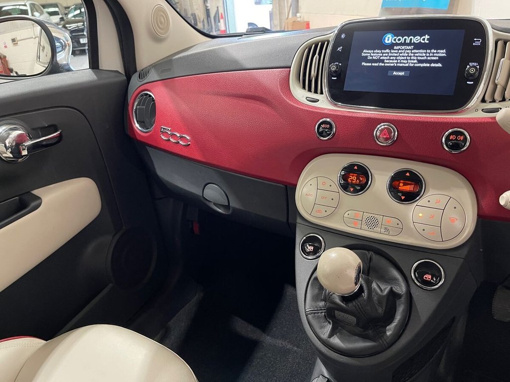 USED 2018 18 FIAT 500C 0.9 TwinAir 60th Convertible 2dr Petrol Manual Euro 6 (s/s) (85 bhp) Electronic Assisted Steering