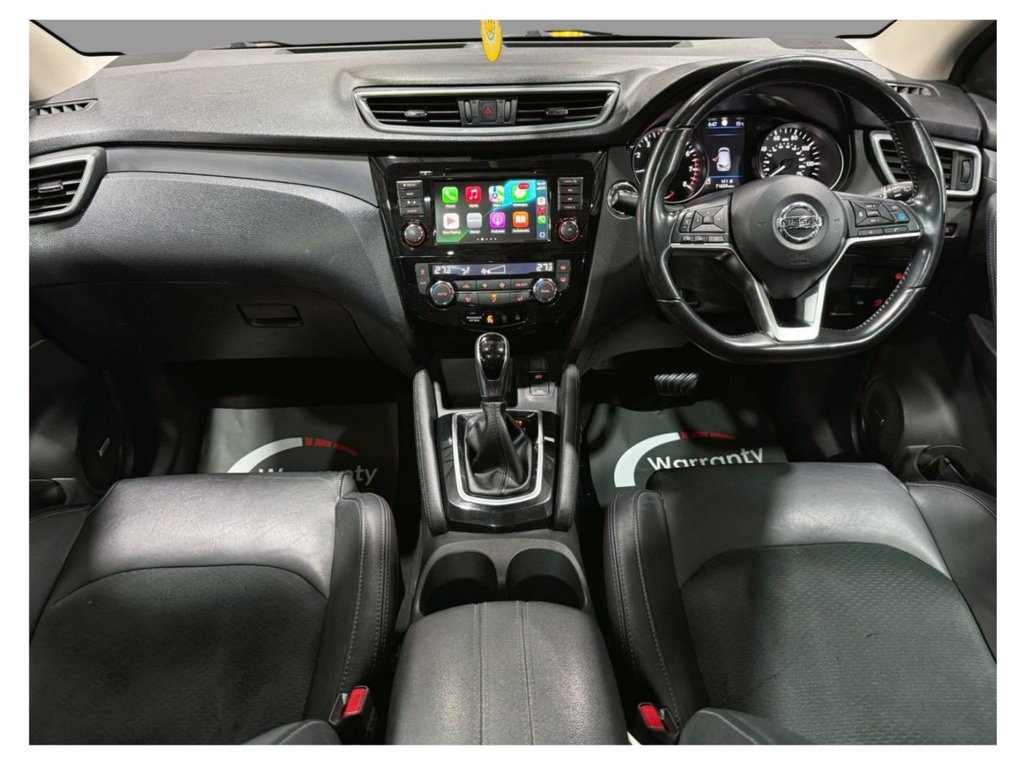 USED 2019 69 NISSAN QASHQAI 1.3 DIG-T Tekna SUV 5dr Petrol DCT Auto Euro 6 (s/s) (160 ps) APP CARPLAY+PAN ROOF+360 CAMERA
