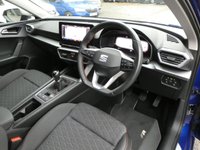 USED 2021 71 SEAT LEON 1.0 TSI EVO FR 5d 110 S/S 1 OWNER, FULL SERVICE HISTORY, SAT NAV, DIGITAL COCKPIT, 17 INCH ALLOYS, APPLE CARPLAY / ANDROID AUTO, PART LEATHER, PARK PILOT FRONT/REAR & SIDE, PARK ASSIST, DAB RADIO, BLUETOOTH, CRUISE CONTROL & SPEED LIMITER, LANE ASSIST, WIRELESS PHONE CHARGER, DRIVE PROFILE, 3 ZONE CLIMATE CONTROL, MANUAL 6 SPEED, FULL LED HEADLIGHTS WITH DAYTIME RUNNING LIGHTS, FLAT BOTTOM MFSW, POWER FOLDING MIRRORS, AUTO LIGHTS & WIPERS, VOICE CONTROL, AMBIENT LIGHTING, KEYLESS START