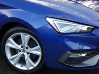 USED 2021 71 SEAT LEON 1.0 TSI EVO FR 5d 110 S/S 1 OWNER, FULL SERVICE HISTORY, SAT NAV, DIGITAL COCKPIT, 17 INCH ALLOYS, APPLE CARPLAY / ANDROID AUTO, PART LEATHER, PARK PILOT FRONT/REAR & SIDE, PARK ASSIST, DAB RADIO, BLUETOOTH, CRUISE CONTROL & SPEED LIMITER, LANE ASSIST, WIRELESS PHONE CHARGER, DRIVE PROFILE, 3 ZONE CLIMATE CONTROL, MANUAL 6 SPEED, FULL LED HEADLIGHTS WITH DAYTIME RUNNING LIGHTS, FLAT BOTTOM MFSW, POWER FOLDING MIRRORS, AUTO LIGHTS & WIPERS, VOICE CONTROL, AMBIENT LIGHTING, KEYLESS START