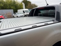 USED 2021 71 FORD RANGER 2.0 EcoBlue Wildtrak Pickup Double Cab 4 Door Moondust Silver Diesel Auto 4WD Euro 6 (s/s) (213 ps) MountainTop Roll Heated Leather Seats Sat Nav Apple Carplay Reverse Camera Roof Bars Polished Alloys Towbar