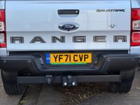USED 2021 71 FORD RANGER 2.0 EcoBlue Wildtrak Pickup Double Cab 4 Door Moondust Silver Diesel Auto 4WD Euro 6 (s/s) (213 ps) MountainTop Roll Heated Leather Seats Sat Nav Apple Carplay Reverse Camera Roof Bars Polished Alloys Towbar