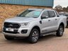 USED 2021 71 FORD RANGER 2.0 EcoBlue Wildtrak Pickup Double Cab 4 Door Moondust Silver Diesel Auto 4WD Euro 6 (s/s) (213 ps) MountainTop Roll Heated Leather Seats Sat Nav Apple Carplay Reverse Camera Roof Bars Polished Alloys Towbar
