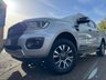 USED 2021 71 FORD RANGER 2.0 EcoBlue Wildtrak Pickup Double Cab 4 Door Moondust Silver Diesel Auto 4WD Euro 6 (s/s) (213 ps) MountainTop Roll Heated Leather Seats Sat Nav Apple Carplay Reverse Camera Roof Bars Polished Alloys Towbar