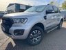 USED 2021 71 FORD RANGER 2.0 EcoBlue Wildtrak Pickup Double Cab 4 Door Moondust Silver Diesel Auto 4WD Euro 6 (s/s) (213 ps) MountainTop Roll Heated Leather Seats Sat Nav Apple Carplay Reverse Camera Roof Bars Polished Alloys Towbar