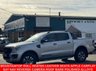 USED 2021 71 FORD RANGER 2.0 EcoBlue Wildtrak Pickup Double Cab 4 Door Moondust Silver Diesel Auto 4WD Euro 6 (s/s) (213 ps) MountainTop Roll Heated Leather Seats Sat Nav Apple Carplay Reverse Camera Roof Bars Polished Alloys Towbar