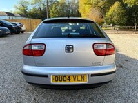 USED 2004 04 SEAT LEON 1.8 20v SE Hatchback 5dr Petrol Manual (192 g/km, 125 bhp) HELD FOR M ISLAM TILL 22/11/25
