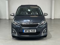 USED 2016 16 PEUGEOT 108 1.2 PureTech Allure Top! 5dr Petrol Manual Euro 6 (82 ps) FSH+REAR CAM+BLUETOOTH+SUNROOF
