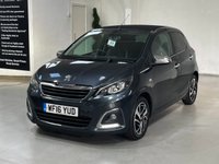 USED 2016 16 PEUGEOT 108 1.2 PureTech Allure Top! 5dr Petrol Manual Euro 6 (82 ps) FSH+REAR CAM+BLUETOOTH+SUNROOF