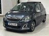USED 2016 16 PEUGEOT 108 1.2 PureTech Allure Top! 5dr Petrol Manual Euro 6 (82 ps) FSH+REAR CAM+BLUETOOTH+SUNROOF