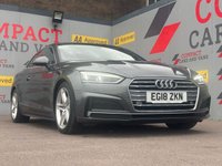 USED 2018 18 AUDI A5 2.0 TDI S line Coupe 2dr Diesel S Tronic Euro 6 (s/s) (190 ps) HUGE SPEC, 67.3 MPG!!!