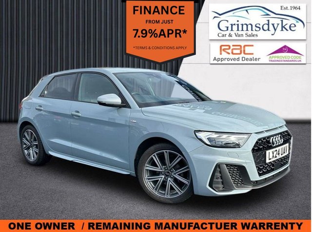 2024 24 Audi A1 1.0 TFSI 25 S line Sportback 5dr Petrol S Tronic Euro 6 (s/s) (95 ps)