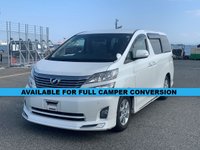 USED 2010 TOYOTA VELLFIRE TOYOTA VELLFIRE 2.4 AUTO IDEAL FOR CUSTOMER CAMPER CONVERSION #1207 IDEALFOR CUSTOM CAMPER CONVERSION
