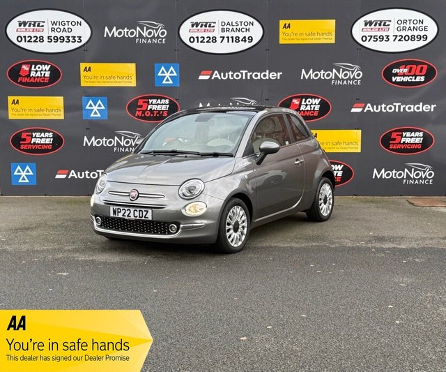 2022 Fiat 500 1L Dolcevita 3dr