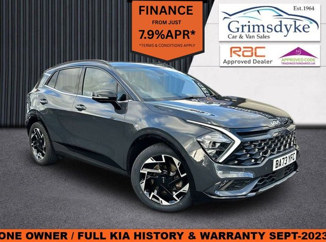 2023 73 Kia Sportage 1.6 T-GDi MHEV GT-Line SUV 5dr Petrol Hybrid DCT Euro 6 (s/s) (148 bhp)