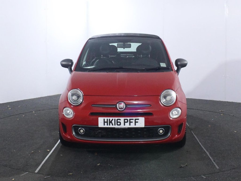 USED 2016 16 FIAT 500C 0.9 TwinAir S Convertible 2dr Petrol Manual Euro 6 (s/s) (85 bhp) BLUETOOTH - DAB RADIO - CRUISE