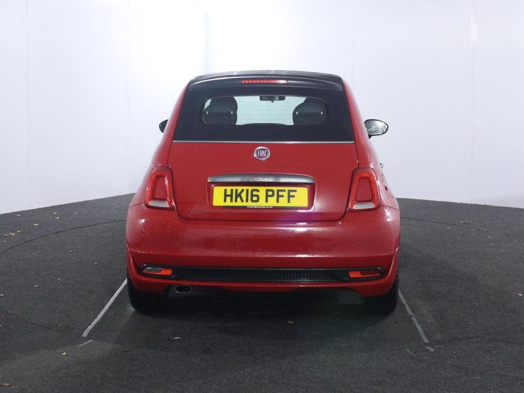 USED 2016 16 FIAT 500C 0.9 TwinAir S Convertible 2dr Petrol Manual Euro 6 (s/s) (85 bhp) BLUETOOTH - DAB RADIO - CRUISE