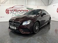 USED 2020 70 MERCEDES-BENZ E-CLASS 2.0 E350 AMG Line (Premium Plus) Coupe 2dr Petrol G-Tronic+ Euro 6 (s/s) (313 ps) 2 keys, FSH, pan roof, 360 camera