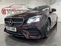 USED 2020 70 MERCEDES-BENZ E-CLASS 2.0 E350 AMG Line (Premium Plus) Coupe 2dr Petrol G-Tronic+ Euro 6 (s/s) (313 ps) 2 keys, FSH, pan roof, 360 camera