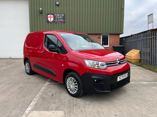 2021 71 Citroen Berlingo 1.5 BlueHDi 650 Enterprise M Pro Panel Van 5dr Diesel Manual SWB Euro 6 (75 ps)