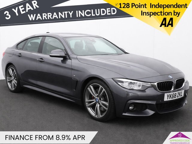 View our BMW 4 Series Gran Coupe range