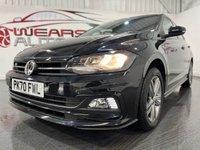 USED 2020 70 VOLKSWAGEN POLO 1.0 TSI R-Line Hatchback 5dr Petrol Manual Euro 6 (s/s) (110 ps) 2 keys, reverse cam, apple car play