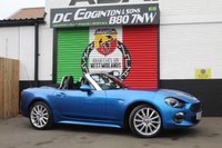 USED 2017 17 FIAT 124 SPIDER 1.4 MultiAir Lusso Plus Convertible 2dr Petrol Auto Euro 6 (140 ps) AUTOMATIC---REVERSE CAMERA---BOSE