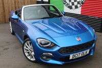 USED 2017 17 FIAT 124 SPIDER 1.4 MultiAir Lusso Plus Convertible 2dr Petrol Auto Euro 6 (140 ps) AUTOMATIC---REVERSE CAMERA---BOSE