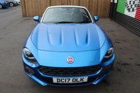 USED 2017 17 FIAT 124 SPIDER 1.4 MultiAir Lusso Plus Convertible 2dr Petrol Auto Euro 6 (140 ps) AUTOMATIC---REVERSE CAMERA---BOSE
