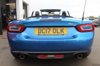 USED 2017 17 FIAT 124 SPIDER 1.4 MultiAir Lusso Plus Convertible 2dr Petrol Auto Euro 6 (140 ps) AUTOMATIC---REVERSE CAMERA---BOSE