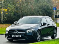 USED 2019 19 MERCEDES-BENZ A-CLASS 1.3 A180 AMG Line Hatchback 5dr Petrol Manual Euro 6 (s/s) (136 ps) LOW MILES+LEATHER+SAT NAV+ULEZ