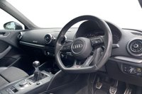 USED 2018 10 AUDI A3 1.5 TFSI CoD Black Edition Saloon 4dr Petrol Manual Euro 6 (s/s) (150 ps) SAT NAV/BLACK EDITION