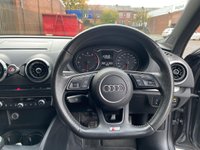 USED 2018 10 AUDI A3 1.5 TFSI CoD Black Edition Saloon 4dr Petrol Manual Euro 6 (s/s) (150 ps) SAT NAV/BLACK EDITION