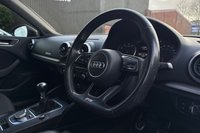 USED 2018 10 AUDI A3 1.5 TFSI CoD Black Edition Saloon 4dr Petrol Manual Euro 6 (s/s) (150 ps) SAT NAV/BLACK EDITION