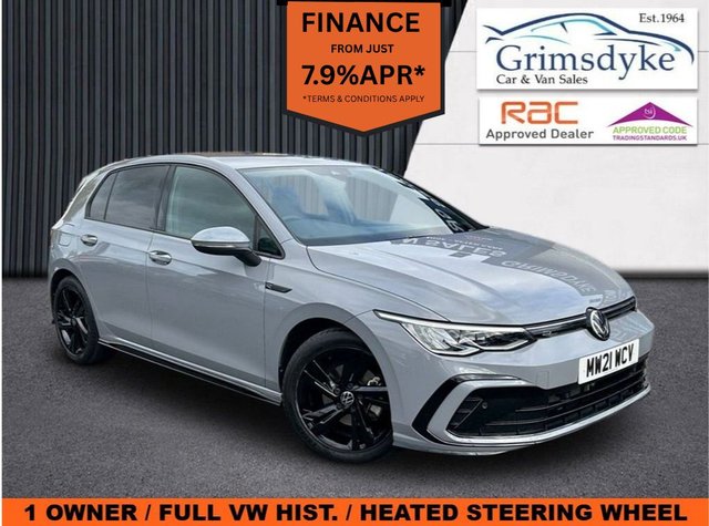 2021 21 Volkswagen Golf 1.5 eTSI MHEV R-Line Hatchback 5dr Petrol Hybrid DSG Euro 6 (s/s) (150 ps)