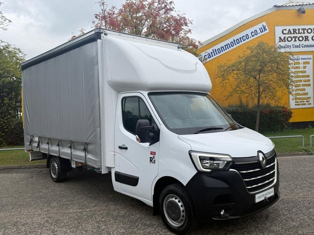 2022 22 Renault Trucks Master 2.3 144 BHP 145 3T5 Comfort Chassis Cab- Curtainsider Body+TaiLift 500kgs Swl