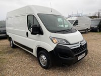 USED 2021 70 CITROEN RELAY 2.2 BlueHDi 35 Enterprise Panel Van 5dr Diesel Manual L2 High Roof Euro 6 (s/s) (140 ps) AC-sensors-apple play-dab-Bluetooth
