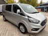 USED 2021 71 FORD TRANSIT CUSTOM 2.0 320 EcoBlue Limited Crew Van Double Cab 5dr Diesel Manual L2 H1 Euro 6 (s/s) (6 Seat) (130 ps) Air Con,Cruise/C,Apple carplay