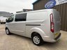USED 2021 71 FORD TRANSIT CUSTOM 2.0 320 EcoBlue Limited Crew Van Double Cab 5dr Diesel Manual L2 H1 Euro 6 (s/s) (6 Seat) (130 ps) Air Con,Cruise/C,Apple carplay