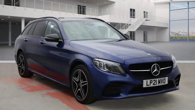 2021 21 Mercedes-Benz C-Class 2.0 C300de 13.5kWh AMG Line Night Edition (Premium Plus) Estate 5dr Diesel Plug-in Hybrid G-Tronic+ Euro 6 (s/s) (306 ps)