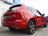 USED 2018 18 VOLVO XC60 2.0 D5 PowerPulse R-Design SUV 5dr Diesel Auto AWD Euro 6 (s/s) (235 ps) Finished in FUSION RED MET metallic with BLACK HEATED leather trim. This upmarket family SUV is sleek, stylish, comfortable and great fun to drive. It is a great choice if you are after a family car with a real feel-good factor. Features include, Heated Leather Seats, Virtual Dash, Power Gesture Rear Boot, 19" Alloys, Park Sensors, Sat Nav, DAB and much more. Dealer Serviced at 9295 miles, 14938 miles, 18416 miles, 23203