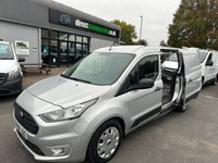 USED 2018 68 FORD TRANSIT CONNECT 1.5 210 EcoBlue Trend Panel Van 5dr Diesel Manual L2 Euro 6 (100 ps) NO VAT JUST 67K  FSH (4 SERVICES) LWB AIR CON !!!! SUPER VALUE LOW MILES LWB WITH A/C